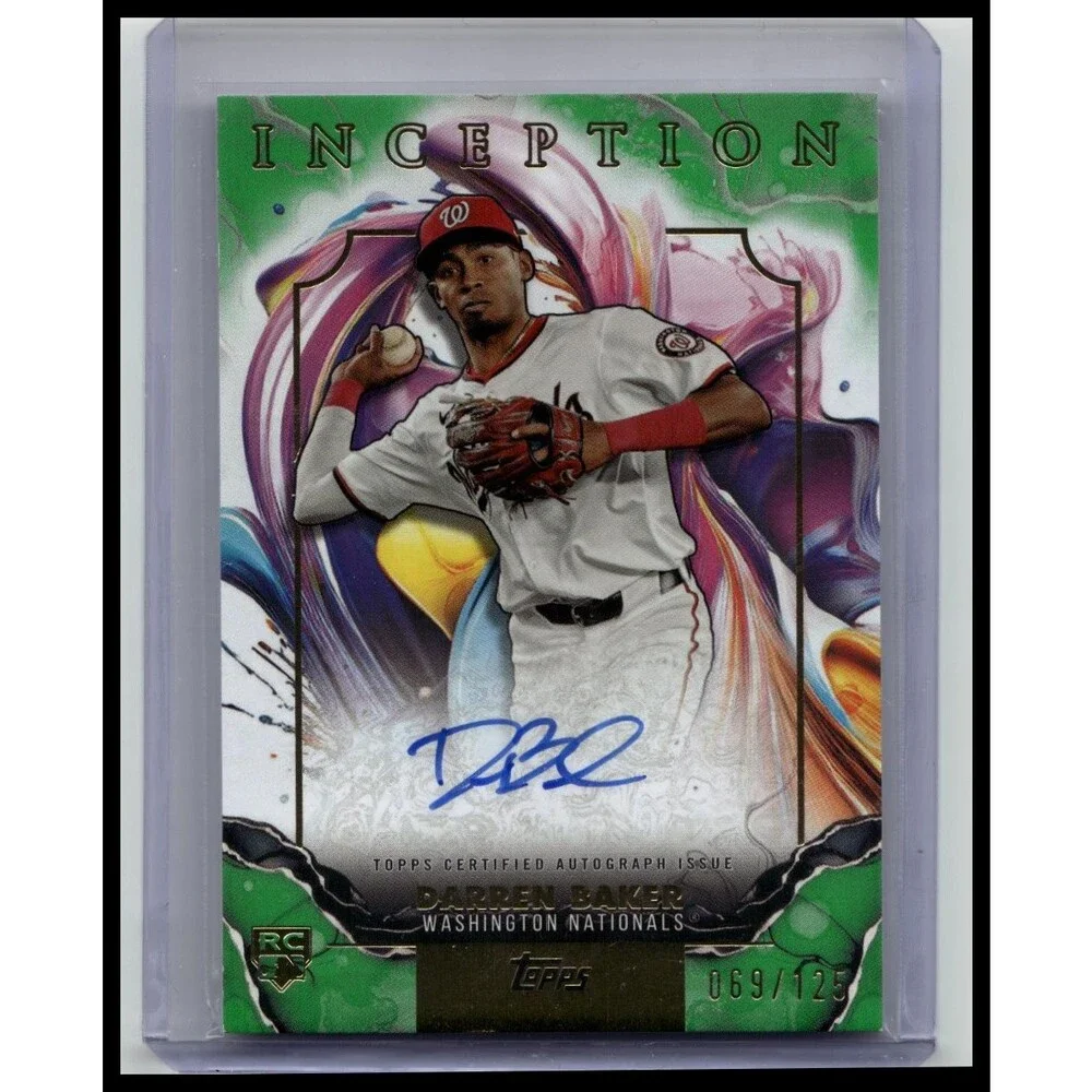 2025 Topps Inception Darren Baker #RESA-DB RC Auto /125